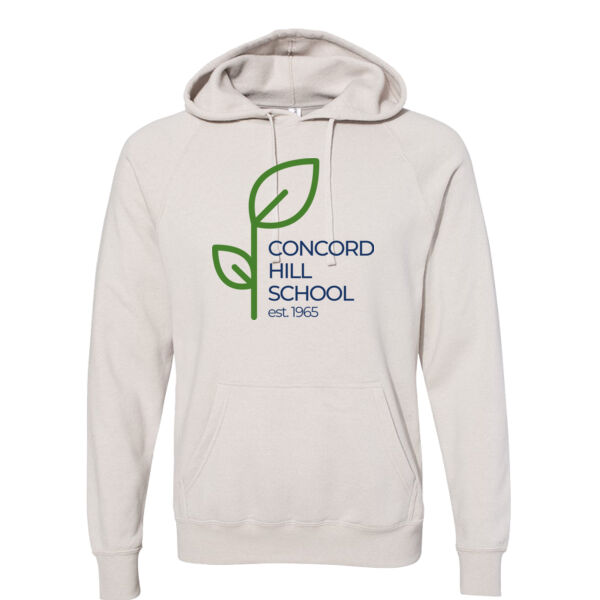 Unisex Special Blend Raglan Hooded Sweatshirt - Screen Print Logo Thumbnail