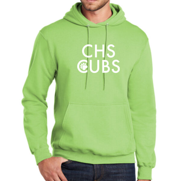 Port&Company Core Fleece Pullover Hooded Sweatshirt - Screen Print Logo Thumbnail