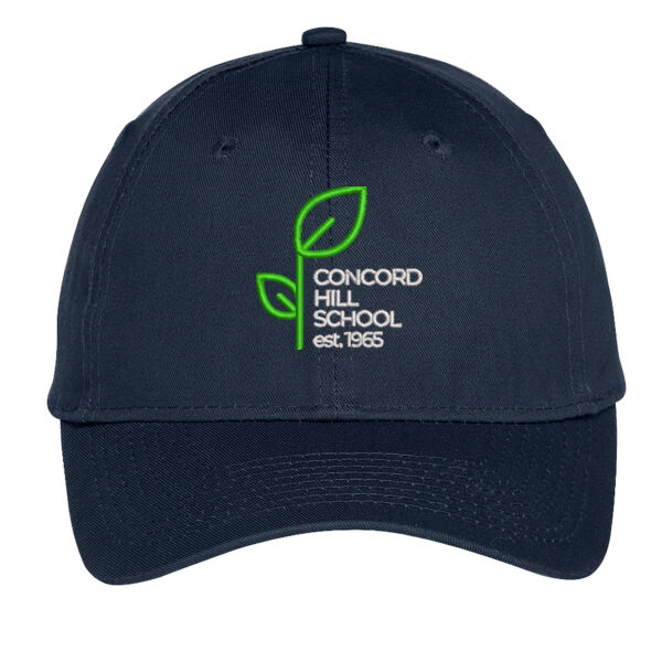 Port & Company Youth Six-Panel Unstructured Twill Cap - Embroidered Logo Thumbnail