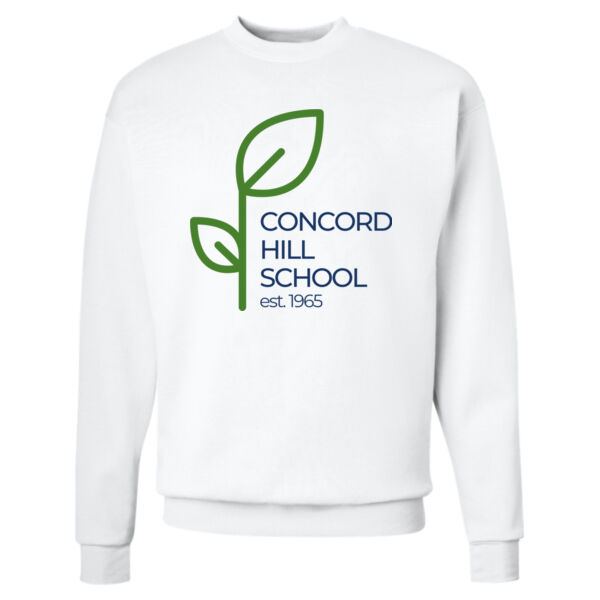 Hanes - Ecosmart Crewneck Sweatshirt - Screen Print Logo Thumbnail