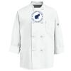 Eight Knot Button Chef Coat with Thermometer Pocket Thumbnail