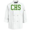 Eight Knot Button Chef Coat with Thermometer Pocket Thumbnail