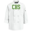 Eight Knot Button Chef Coat with Thermometer Pocket Thumbnail