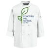 Eight Knot Button Chef Coat with Thermometer Pocket Thumbnail