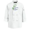 Eight Knot Button Chef Coat with Thermometer Pocket Thumbnail
