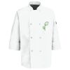 Button Chef Coat with Thermometer Pocket Thumbnail