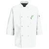 Button Chef Coat with Thermometer Pocket Thumbnail