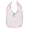 Infant Contrast Trim Premium Jersey Bib Thumbnail