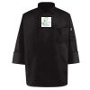 Black Knot Button Chef Coat Thumbnail