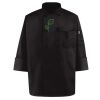 Black Knot Button Chef Coat Thumbnail